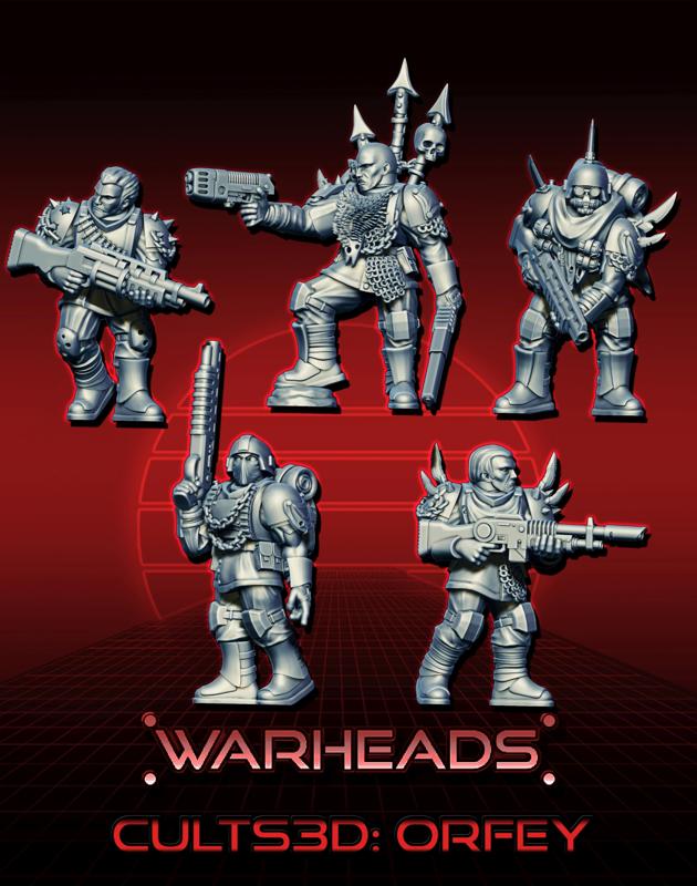 Disloyal Renegade Band! (5 models - 75 bits) - They are going to betray you!