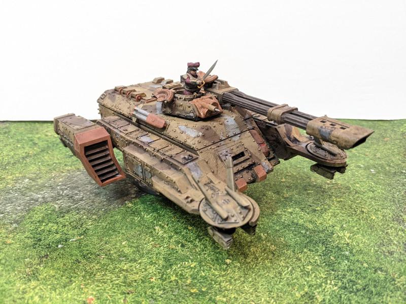 Tank Commander for space communist human auxilliaries