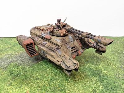 Tank Commander for space communist human auxilliaries