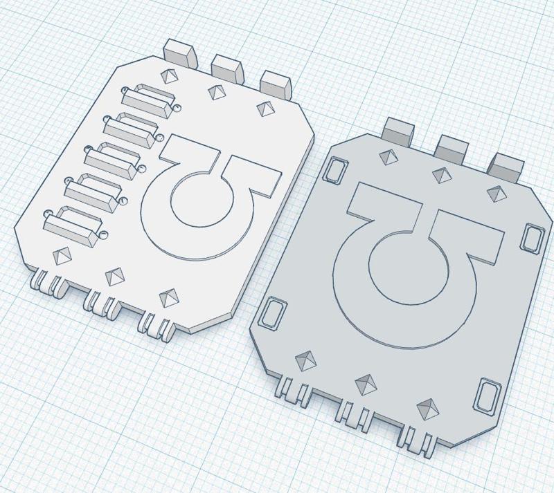 Grimdark Ground Plunderer Doors for the 13th Legion of Roman Ultras