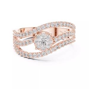 Diamond Cocktail Ring 3dm stl renders animation videos