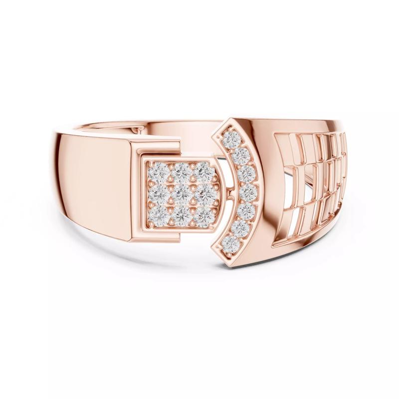 Diamond Band Ring 3dm stl renders animation videos details