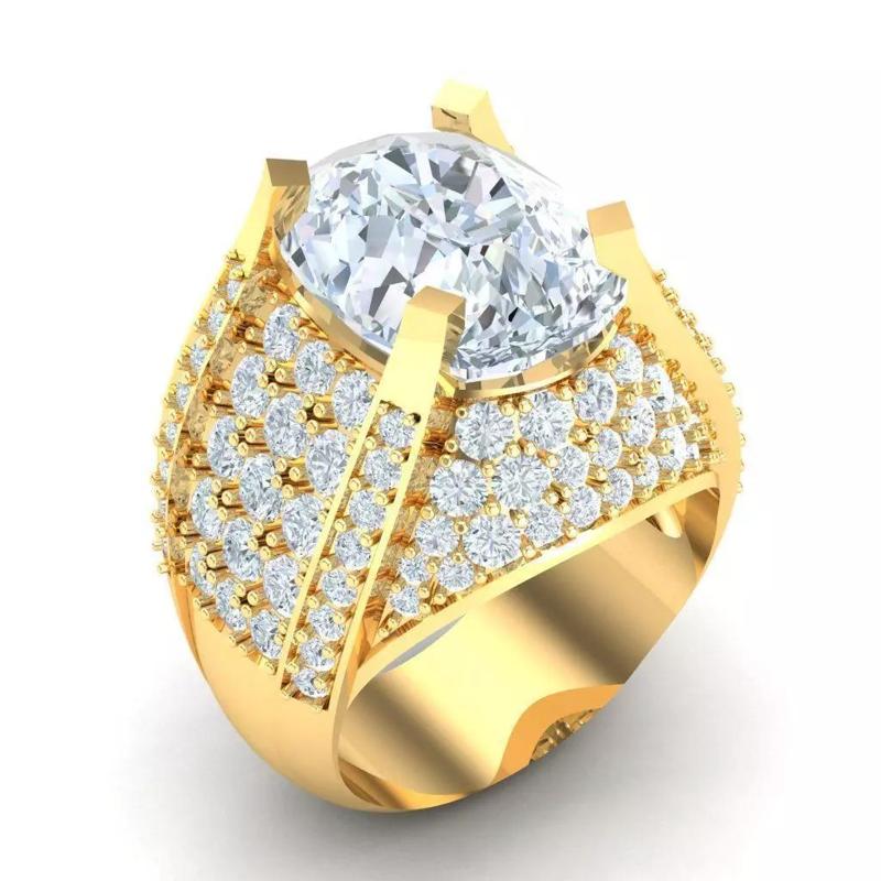 Diamond Man Ring Jewelry 1MR054