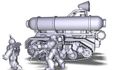Gas-tractor LandCrauler II