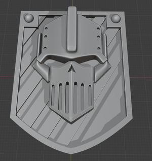 Iron Warrior badge