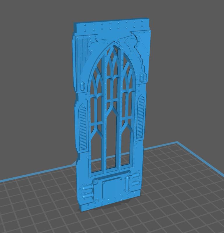 Imperial Sector Wall Section