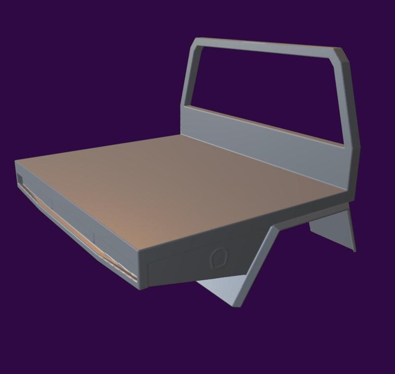 RC CAR TRUCK BED 025 3D PRINT STL