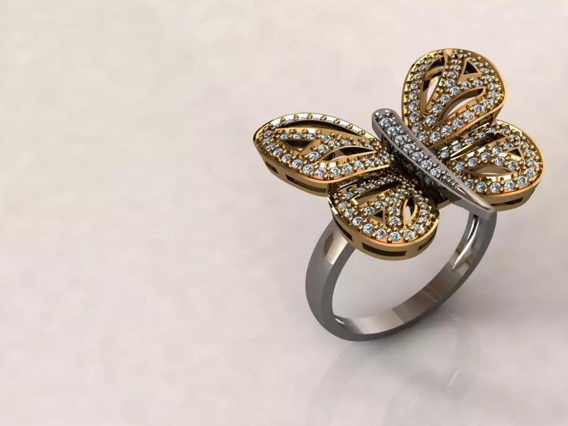 Butterfly Ring Jolie