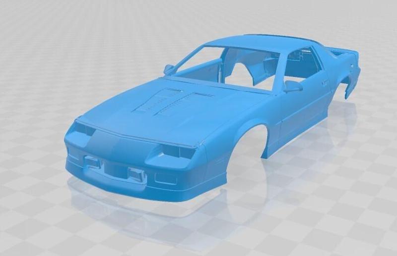 Chevrolet Camaro IROC-Z 1990 – STL Body Car Only