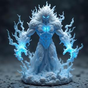 Crystalline Titan: 28-32mm FDM/Resin Miniature