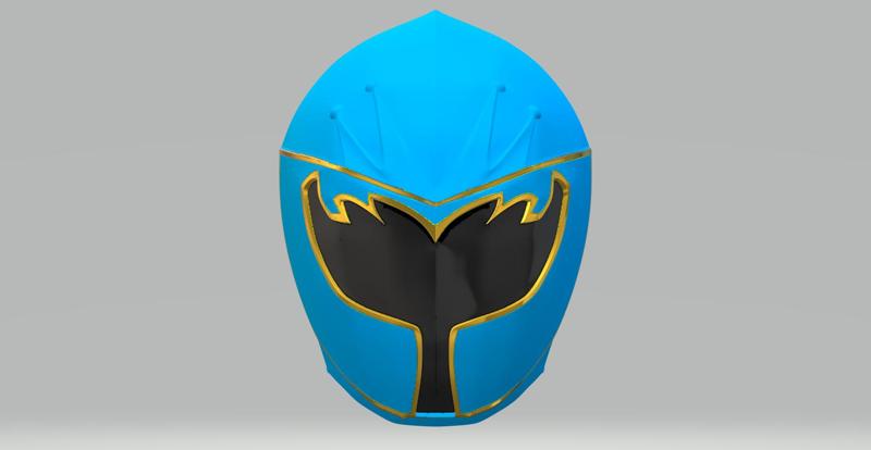 Power Rangers Mystic Force Blue Ranger helmet