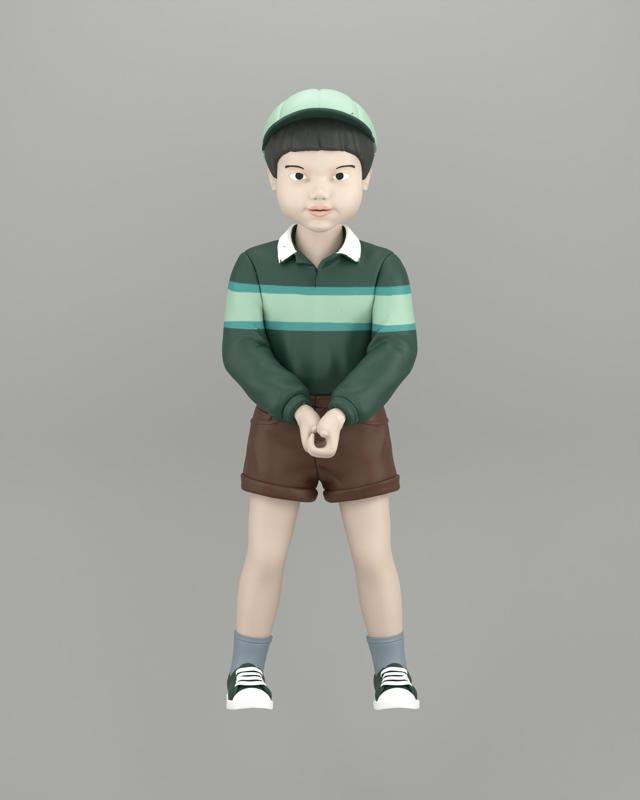 Cheol-Su Squid Game Doll
