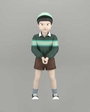 Cheol-Su Squid Game Doll