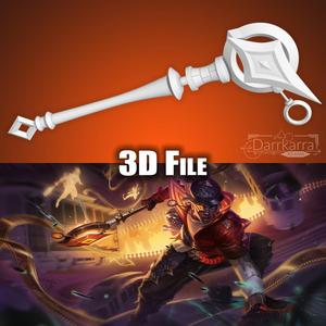 Ekko Psychic Detective League of Legends Wild Rift STL file