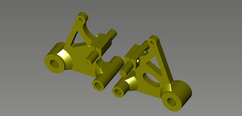 1/35 Scale M4A3E8 Fisher Suspension Arms
