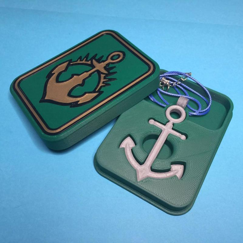 WoW Lord Admiral of Kul Tiras Pendant and Presentation Box