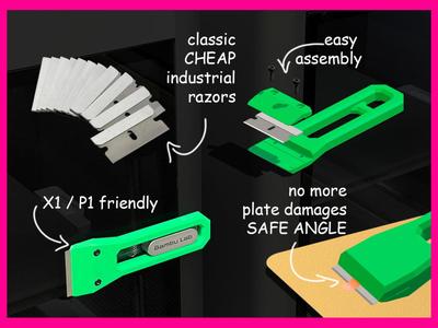 Universal Razor Blade Scraper – Utility Blades