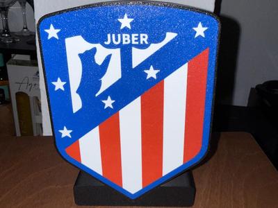 Lampara de Escudo del Atletico de Madrid
