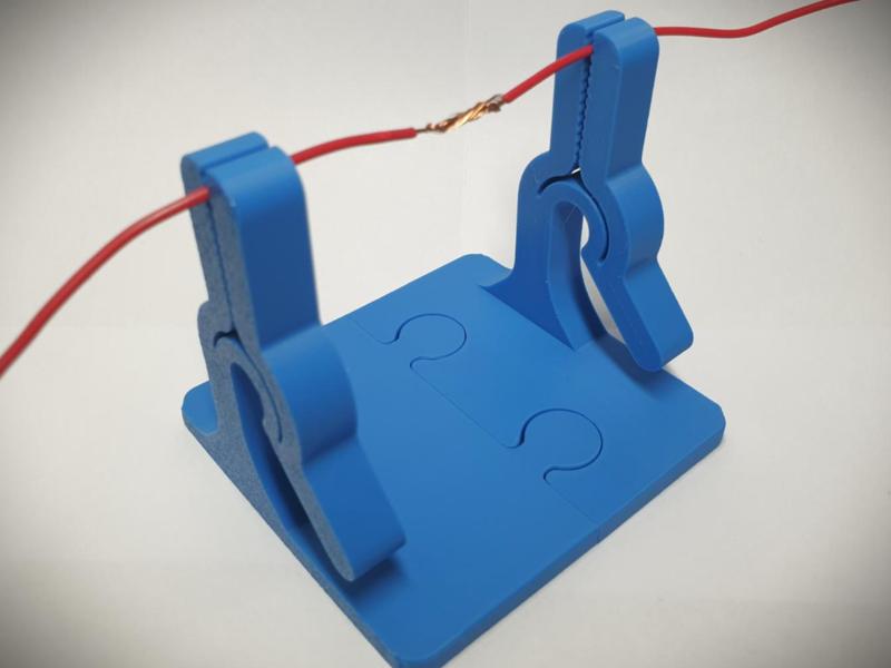 Welding Wire, Cable Holder with Clamps