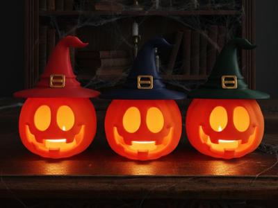 WitchHat Pumpkins - NO AMS