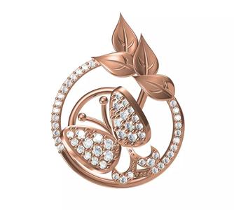 Women Unique Pendant STL JCD Details