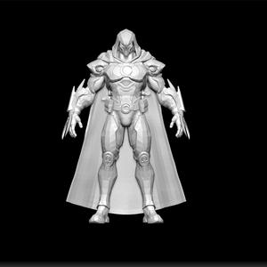 Moon Knight 3D Print Model - Marvel Rivals STL File - Superhero Sculpture - Egyptian-Themed Character Design - Action-Powered Fan Art