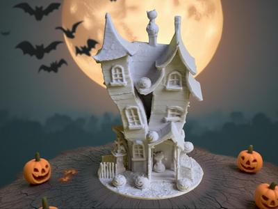 The Halloween Horror House Miniatur