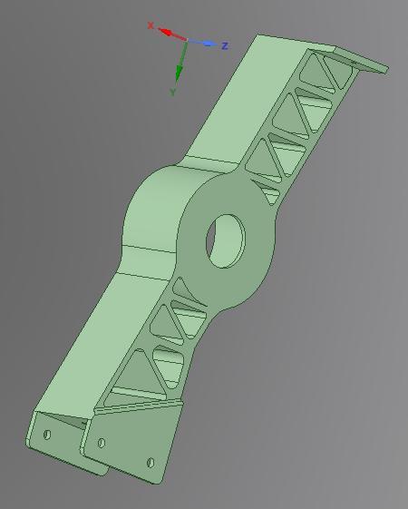 RIGHT Coil Holder for WANHAO D12 300