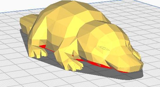Low Poly Platypus