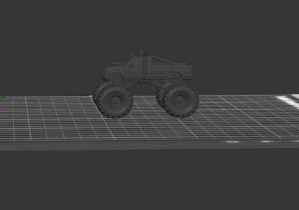 Monster Cart - Decorative 3D Model
