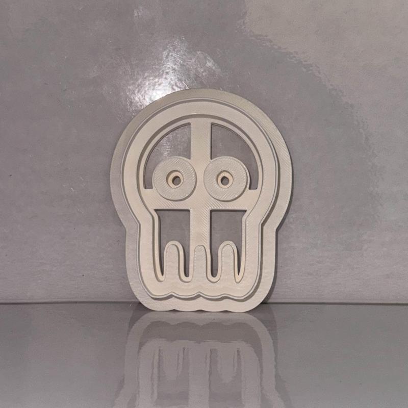 Halloween Skull Cookie Cutter – 3D Printable STL
