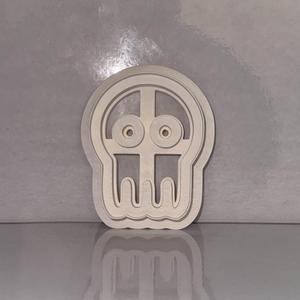 Halloween Skull Cookie Cutter – 3D Printable STL