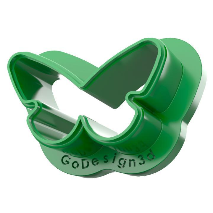 Butterfly Clay Cutters Clay Cutters | 3D Printable Model