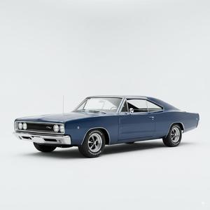 Classic 1966 American Muscle Car 3D Print Model - Iconic Vintage Automotive Vehicle Collectible