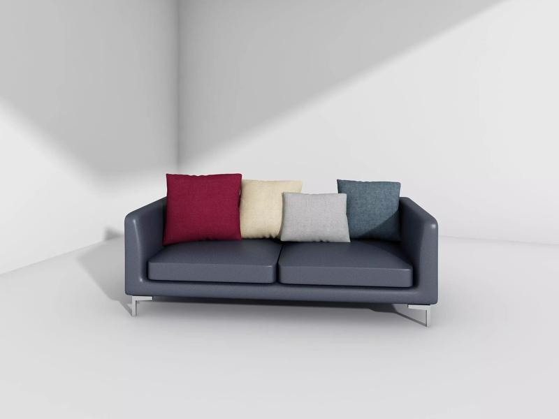 I-shaped sofa