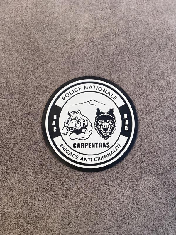 Blazon of the national police, BAC of Carpentras