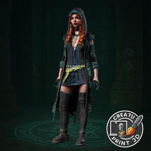 Mikaela Reid skin Dead by Daylight 3D Printable Model / Mikaela Reid Dead by Daylight 3D Printable Model