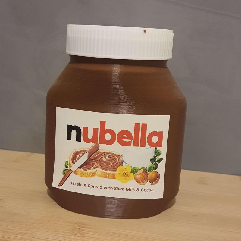 Nutella jar