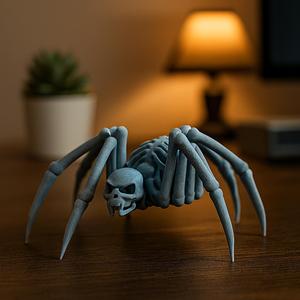 Halloween Skeleton Spider - Skeleton Spider 3D Model 🎃🕷️