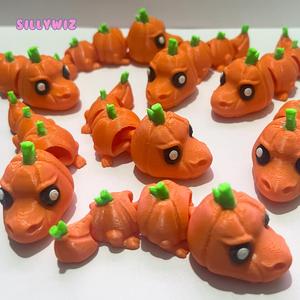 🎃 Cute Halloween Gift - Flexi Pumpkin Dragon