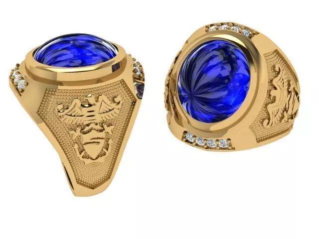 Irresistible Charm of American Style Men Rings