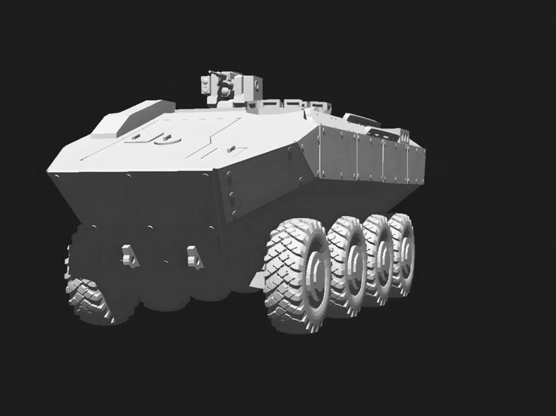Bae system' superAV 8x8 apc basic