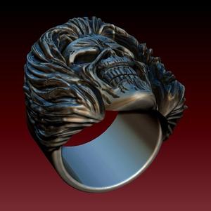 Eddie Iron Maiden ring
