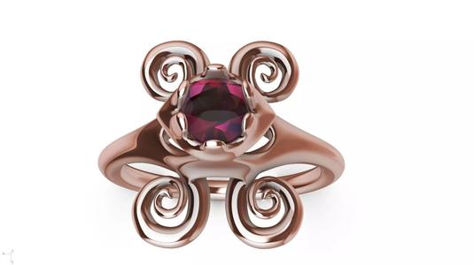 HORN DIAMOND RINGSTL VERIFIED