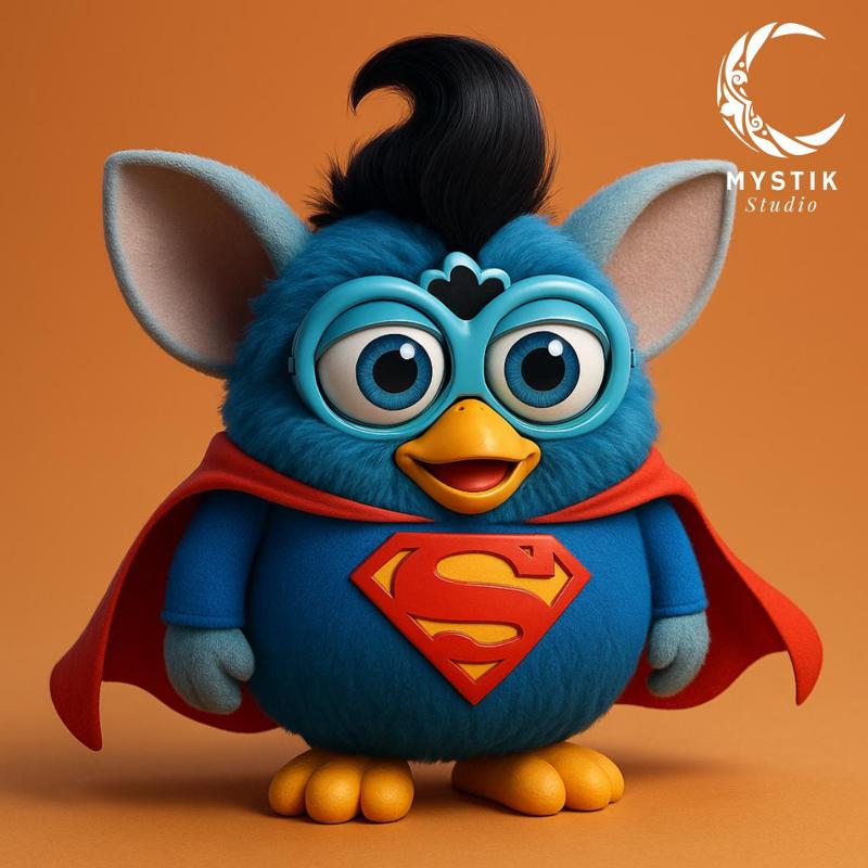 Superman Furby  – The Cutest Hero from Krypton