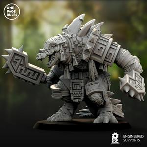 Saurian Tixal Hero - Hakatlo