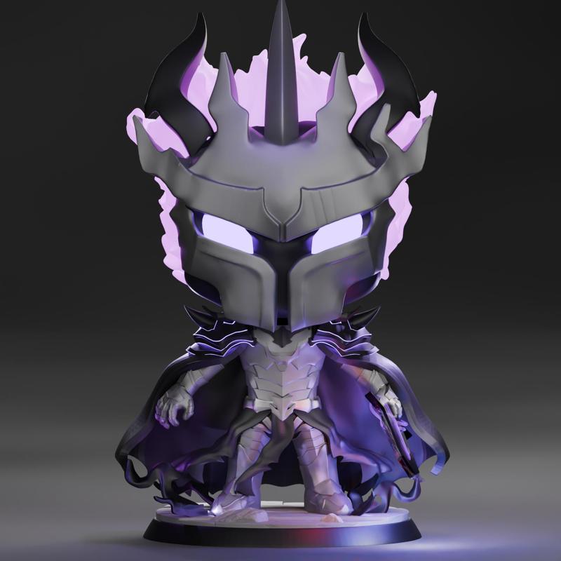 Ashborn (Shadow Monarch) - Solo Leveling Funko STL
