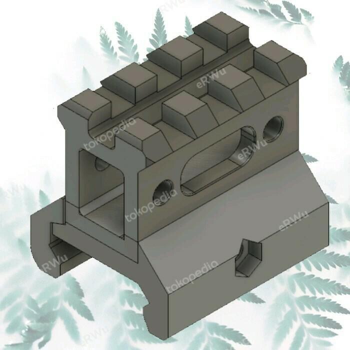 25mm Picatinny Riser Rail