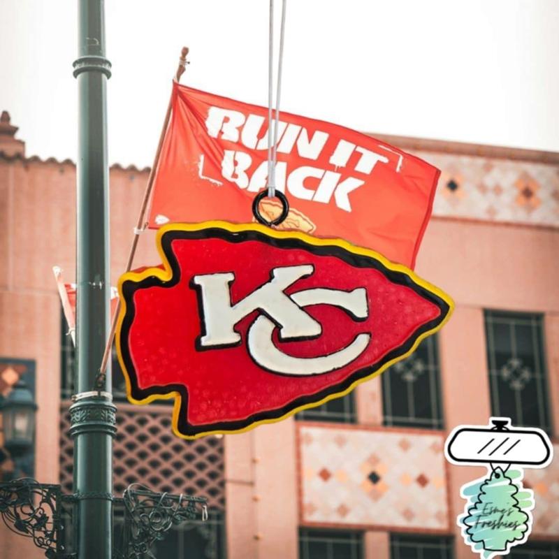 Kansas City Chiefs Freshie Mold - 3D Model Mold Box for Silicone Freshie Moulds