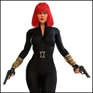 MCU Black Widow Statuette